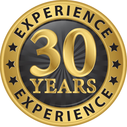 30+ Years Experience